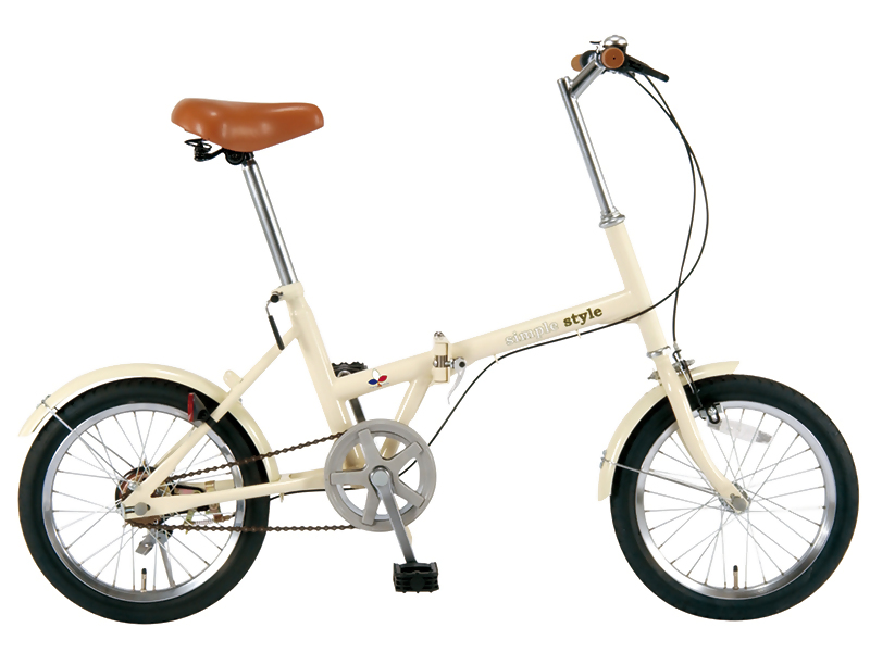 折りたたみ自転車　シンプルスタイル　FV16（SS-H16/）（1名様）